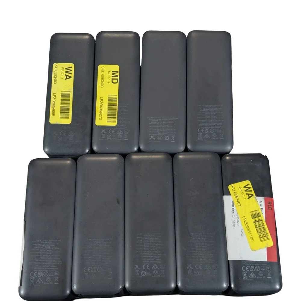 BbAP (Lot Of 9) Anker 737 Power Bank 140W Max Fast Charge 24kmAh (Parts Only)